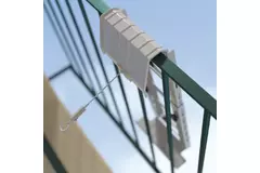 Staffa Midea Portasplit per balcone francese