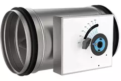 Rotondo CAV Controllore a volume costante a parete singola diametro 100 mm