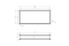Connettore flessibile 600 x 250 - VS 6025