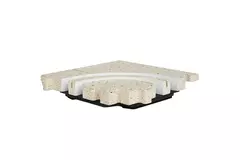 Angolo curvo Ergovent per diffusori a feritoia modulari con 2 feritoie