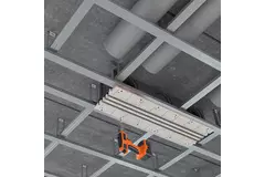 Frangisole Ergovent senza cornice 1000 mm con diametro di raccordo 150 mm - climatizzazione - 3 feritoie
