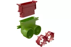 Riduttore Ubbink Air Excellent 2x 34C - 45SC curva 90°