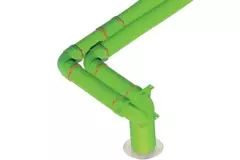 Ubbink Air Excellent 48C gomito 90° pezzo di raccordo