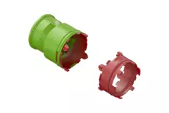 Ubbink Air Excellent 48C connettore per box di distribuzione aria DBOX 200/800