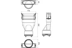 Riduttore Ubbink Air Excellent 45SC - 48C