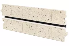 Sezione intermedia Ergovent per diffusori modulari a feritoia da 500 mm - 1 feritoia