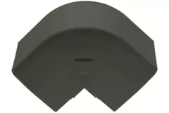 Optimalduct Climclick Curva esterna angolare 80x60 mm RAL 7016 Antracite