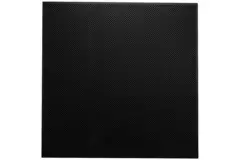 Pannello forato 600 x 600 mm per l'inserimento in controsoffitti - RAL9005 30% lucido