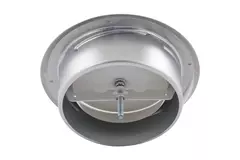 Valvola di ventilazione 160 mm in metallo - S-DVS160 RAL9016