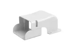 Tappo a parete ClimaConnect per canale di montaggio 75 mm - RAL 9010