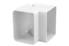 Curva esterna ClimaConnect per canale di montaggio 75 mm - RAL 9010