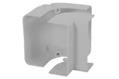 Curva esterna ClimaConnect per canale di montaggio 75 mm - RAL 9010