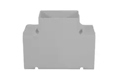 Pezzo a T ClimaConnect per canale di montaggio 100 mm - RAL 9010