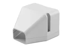 Parte terminale ClimaConnect per canale di montaggio 100 mm - RAL 9010
