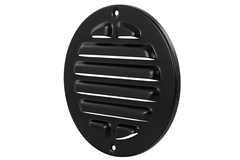 Griglia esterna circolare 200 mm in alluminio - RAL9005 30% lucido
