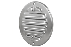 Griglia esterna rotonda 125 mm RVS304