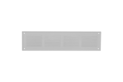 Diffusore a parete 400x100mm in alluminio - RAL9016