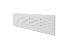 Diffusore a parete 400x100mm in alluminio - RAL9016