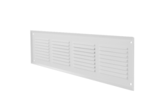 Diffusore a parete 400x100mm in alluminio - RAL9016
