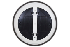 Diffusore a soffitto rotondo con motivo fisso Ø 350 mm - RAL9010