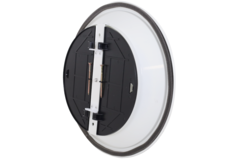 Diffusore a soffitto rotondo con motivo fisso Ø 350 mm - RAL9010