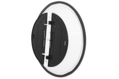 Diffusore a soffitto rotondo con motivo fisso Ø 250 mm - RAL9016