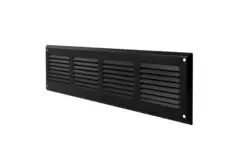 Diffusore a parete 300x100mm in alluminio - RAL9005 30% lucido