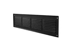 Diffusore a parete 300x100mm in alluminio - RAL9005 30% lucido