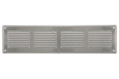Griglia a parete 300x100 mm in alluminio non rivestito