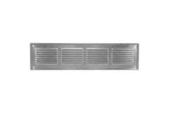 Griglia a parete 500x100 mm in alluminio non rivestito