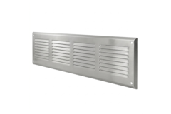 Griglia a parete 500x100 mm in alluminio non rivestito