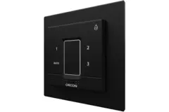 Cappuccio di copertura nero per sensore di controllo da incasso Orcon 15RF