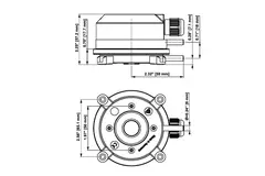 Pressostato differenziale Belimo da 50 a 500 Pa - 01APS-10U