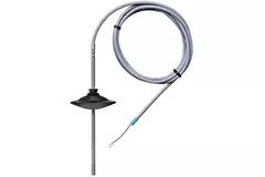 Sensore di temperatura a cavo Belimo PT1000 200x6 mm - 2 metri con flangia di montaggio - 01CT-1BPF