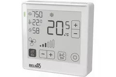 Modulo di controllo ambiente Belimo per CO₂, umidità e temperatura - Display touch ePaper - MP-Bus - P-22RTM-1800D-1