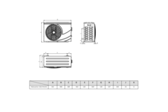 Pompa di calore per piscina Kizura Maxinverter-13S 230V R32 12,8 kW