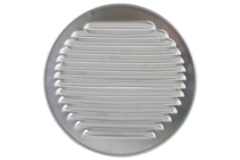 Griglia di ventilazione circolare 250 mm in alluminio - EL-A-R250 ALU