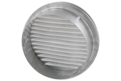 Griglia di ventilazione circolare 250 mm in alluminio - EL-A-R250 ALU