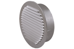 Griglia di ventilazione circolare 250 mm in alluminio - EL-A-R250 ALU