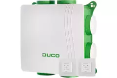 DucoBox Silent 2.0 400 m³/h + controllo RF + sensore CO2 - spina di sicurezza