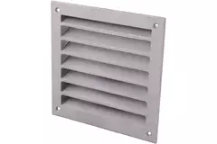 Griglia da parete esterna in alluminio 150x150 mm - Alluminio