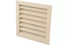 Griglia da parete esterna in alluminio 150x150 mm - RAL 1015