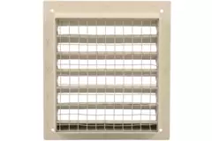 Griglia da parete esterna in alluminio 150x150 mm - RAL 1015
