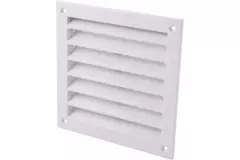 Frangisole esterno in alluminio 100x100 mm - RAL 9016