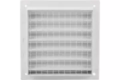 Frangisole esterno in alluminio 100x100 mm - RAL 9016