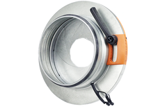 Valvola a iride 150 mm - acciaio inox 316L - IRIS150