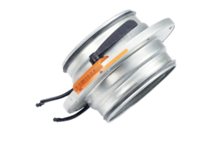 Valvola a iride 150 mm - acciaio inox 316L - IRIS150