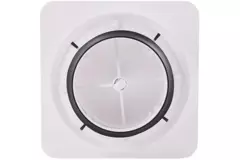 Valvola ClimaConnect Design quadrata Ø 125 mm - bianca
