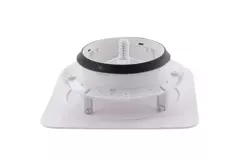 Valvola ClimaConnect Design quadrata Ø 125 mm - bianca