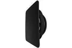 Valvola ClimaConnect Design quadrata Ø 125 mm - nera
